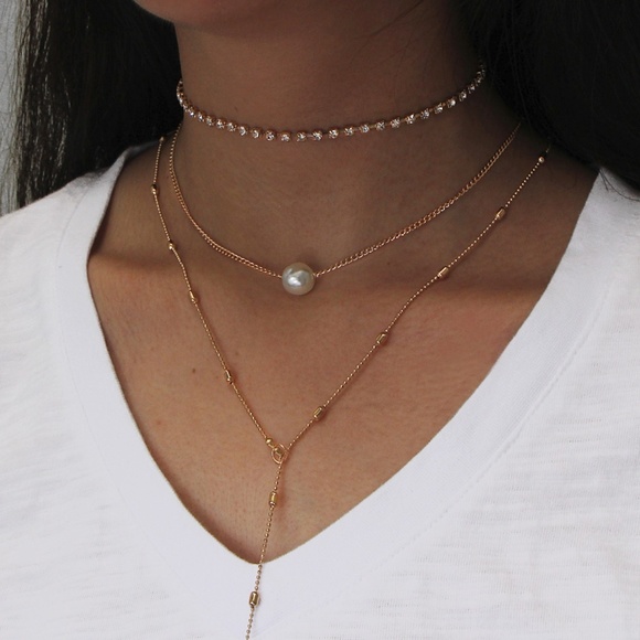 Jewelry - NEW triple layer necklace